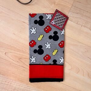 Disney Mickey Mouse Bandana Scarf Handkerchief- Brand New